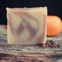 Orange Clove Swirl Soap - Cold Process Recipe